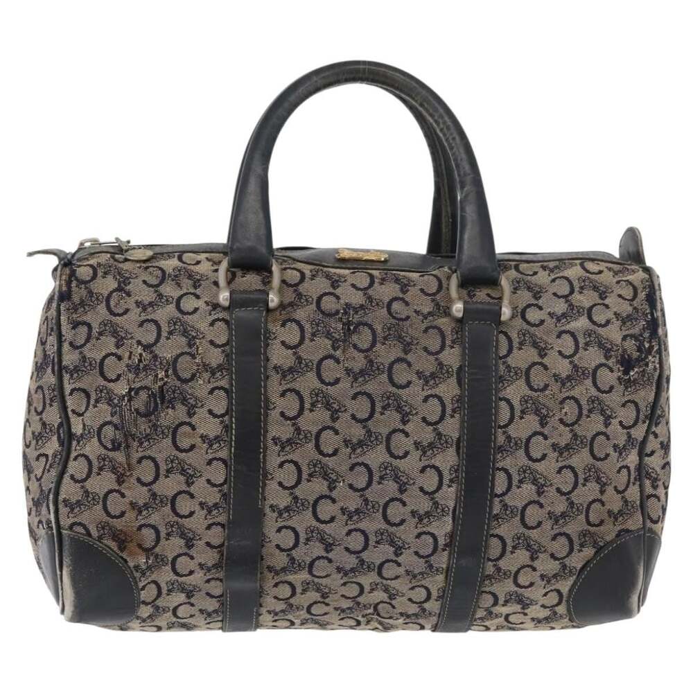 Celine C Sulky Boston Bag Navy